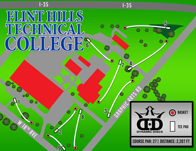 a map of the course