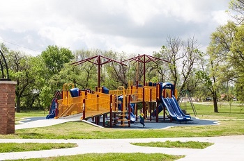 the playground at schlanger park